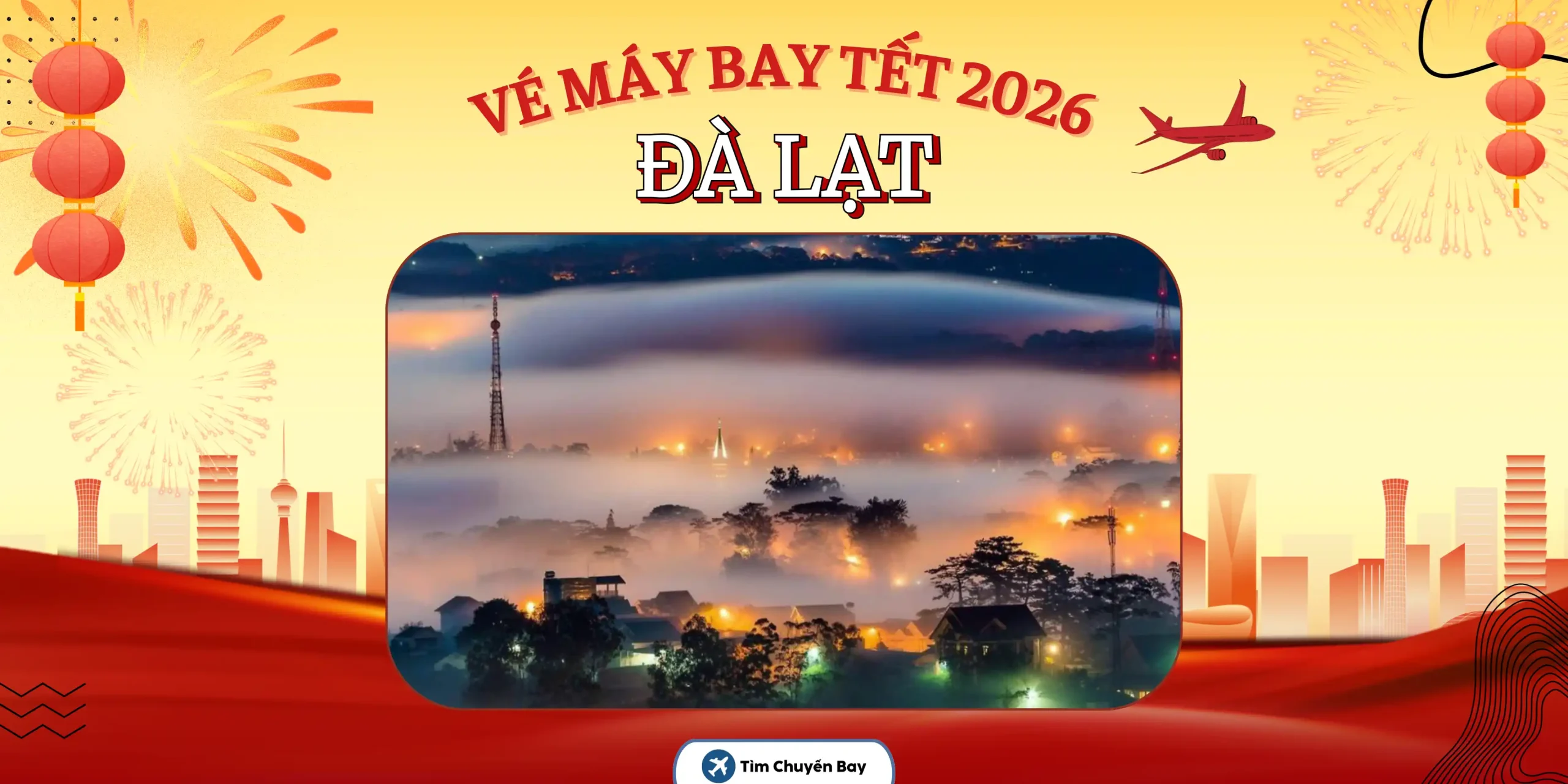 Vé máy bay Tết đi Đà Lạt tận hưởng không khí trong lành