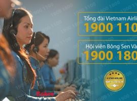 Số điện thoại tổng đài Vietnam Airline