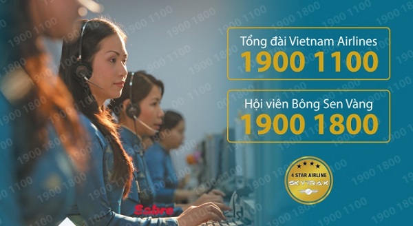 Số điện thoại tổng đài Vietnam Airlines