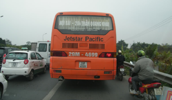 Xe bus Pacific Airlines