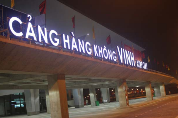 Sân bay Nghệ An cách trung tâm thành phố khoảng 6 - 7km
