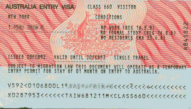 Kinh nghiệm xin Visa du lịch Úc