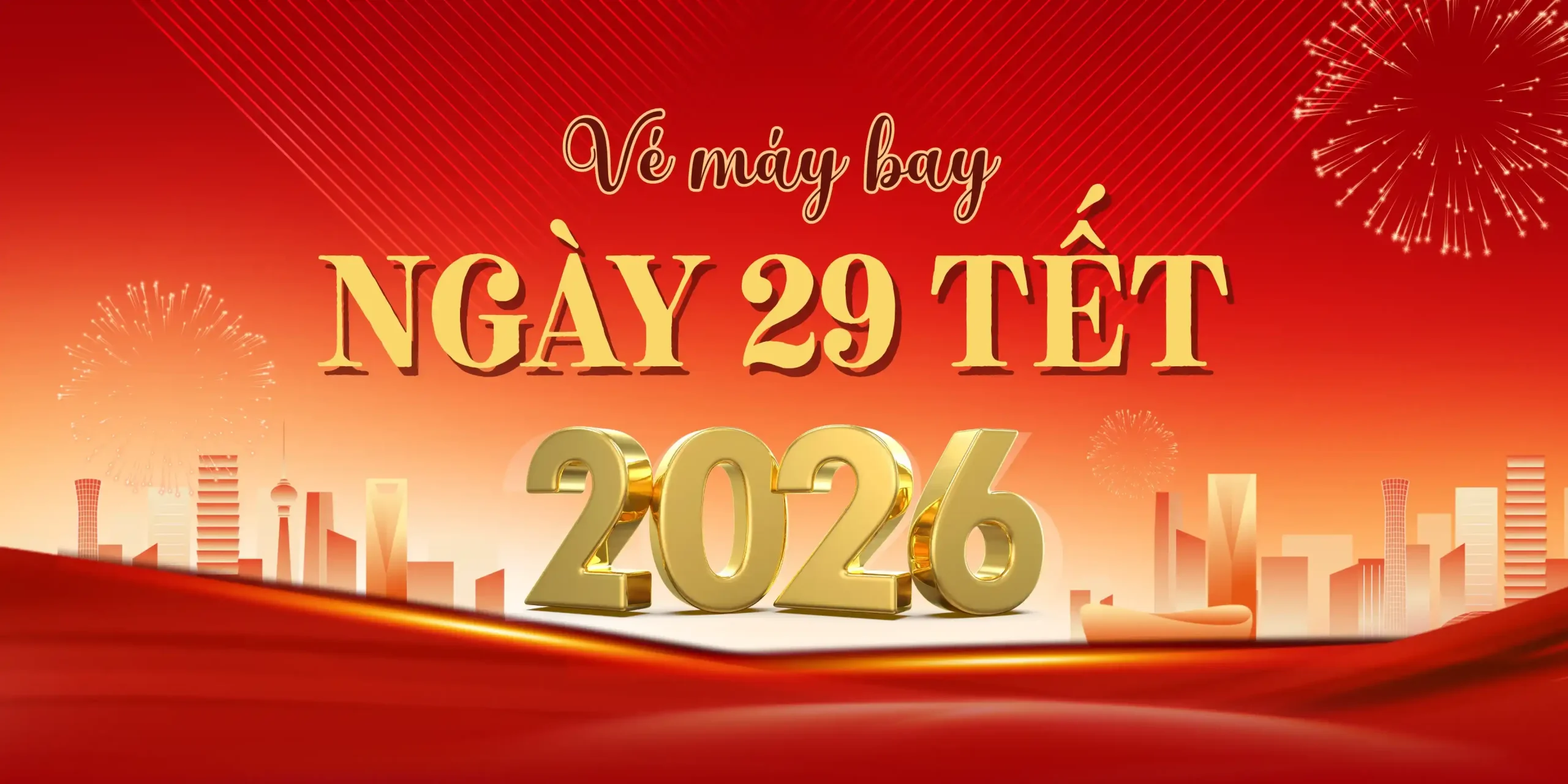 Vé máy bay giá rẻ ngày 29 Tết