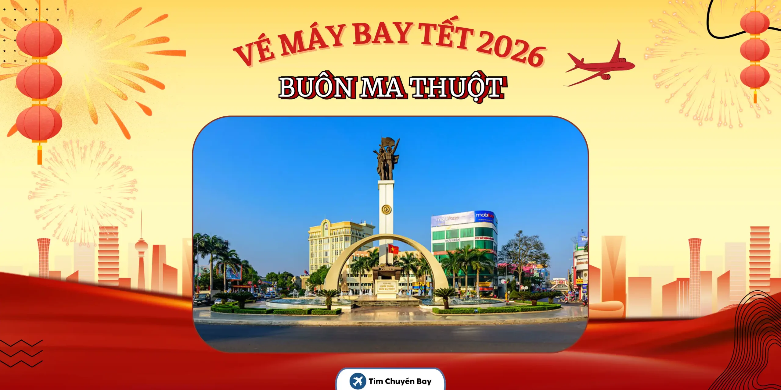 Vé máy bay Tết đi Buôn Ma Thuột